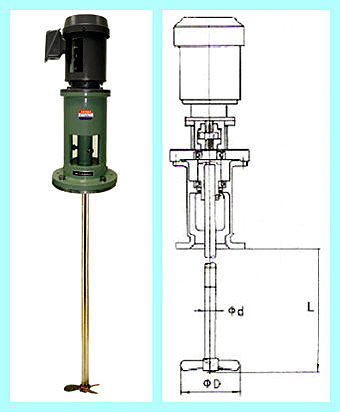 QL9003废水混合溶解处理不锈钢连续工业搅拌机 高效工业设备解析